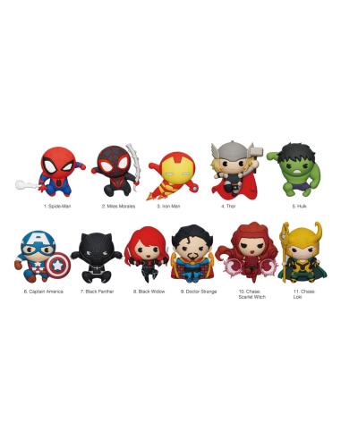 Monogram Int. Marvel Colgantes PVC 3D Series 10 Classics Expositor (24)
