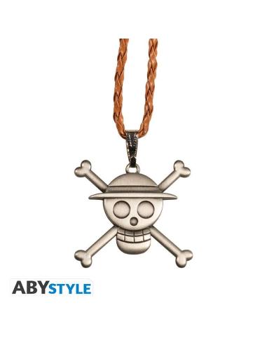 ONE PIECE SKULL PENDANT NECKLACE 3D