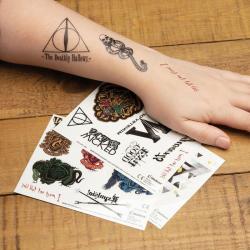 Tatuajes temporales Harry Potter