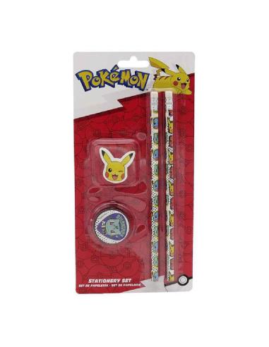 CyP Brands Pokémon Set de papelería 4 piezas