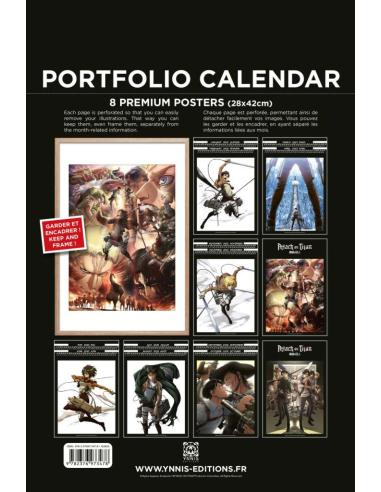 DON T PANIC GAMES ATTACK ON TITAN 2023 CALENDAR