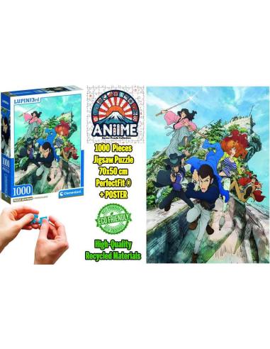 Clementoni LUPIN PUZZLE 1000 PZ ITALIAN ADVENTURE