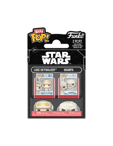 Funko Star Wars: Episodio V - El Imperio contraataca Pack de 2 Figuras Bitty POP! Vinyl L&W 2,5 cm