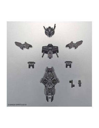 BANDAI SAS - FRANCIA OPTION ARMOR FOR COMMANDER TYPE ALTO EXCLUSIVE, BLACK 30 MM