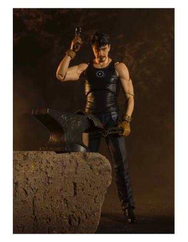 BANDAI SPIRITS CO. LTD TONY STARK BIRTH OF IRON MAN VER. FIGURA 15 CM MARVEL IRON MAN SH FIGUARTS