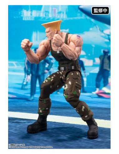 BANDAI SPIRITS CO. LTD GUILE OUTFIT 2 VER. FIGURA 16 CM STREET FIGHTER SH FIGUARTS