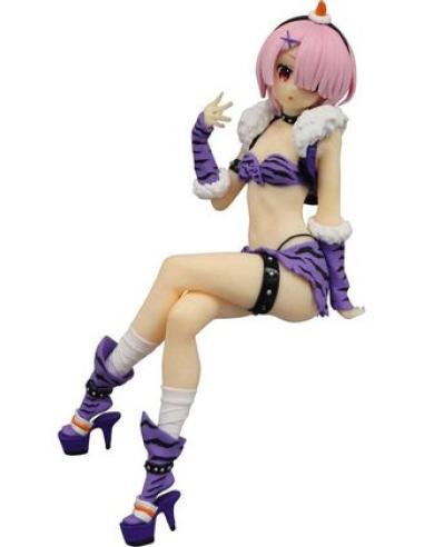 GOOD SMILE COMPANY RAM DEMON COSTUME VER. FEG. 16 CM RE: ZERO STARTING LIFE NOODLE STOPPER FIGURE