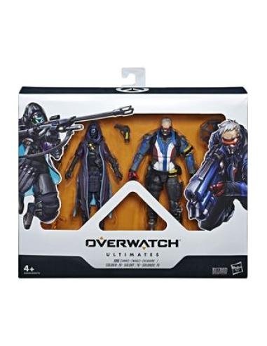 HASBRO ANA AMARI & SOLDIER 76 SET 2 FIG. 15 CM OVERWATCH ULTIMATES
