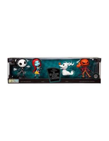 SIMBA TOYS ESPAÑA S.L.U. THE NIGHTMARE BEFORE CHRISTMAS SET 4 FIGURAS 7 CM THE NIGHTMARE BEFORE CHRISTMAS DISNEY METALFIGS