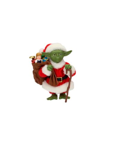 KURT S. ADLER YODA SANTA CLAUS FIGURA 12 CM STAR WARS RE-RUN