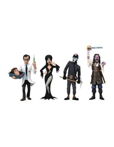 NATIONAL ENTERTAINMENT COLLECTIBLES ASSOC. TOONY TERRORS SURTIDO 12 FIGURAS 15 CM SCALE ACTION FIGURE SERIE 6 RE-RUN