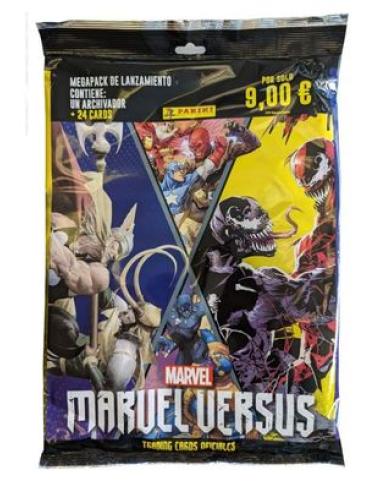 PANINI ESPAÑA S.A. MEGAPACK (ARCHIVADOR + 4 SOBRES) MARVEL VERSUS