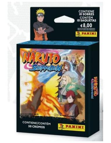 PANINI ESPAÑA S.A. BLISTER 10 SOBRES NARUTO SHIPPUDEN