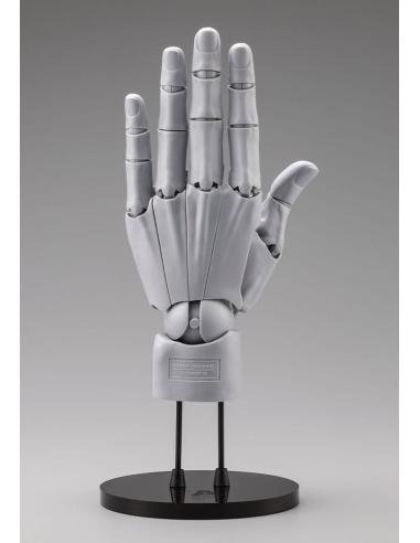 Kotobukiya Takahiro Kagami Artist Support Item Hand PVC 1/1 Model Men /L Gray 22 cm