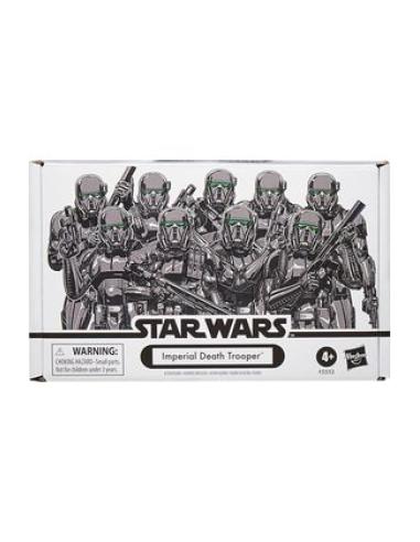 HASBRO IMPERIAL DEATH TROOPER PACK 4 FIG. 9,5 CM STAR WARS THE VINTAGE COLLECTION