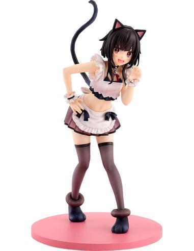 Kadokawa Konosuba God's blessing on this wonderful world! Estatua PVC Megumin: Light Novel Catgirl Maid Ver. 16 cm