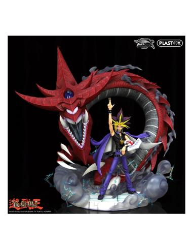 Taka Corp Studio Yu-Gi-Oh! Estatua Yami Yugi & Slifer 51 cm