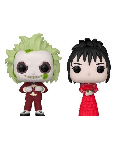 Funko Beetlejuice 2 Pack de 2 POP! Animation Vinyl Figuras Beetlejuice & Lydia Deetz 9 cm