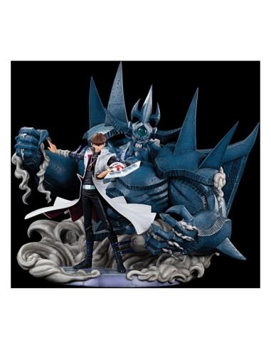 Taka Corp Studio Yu-Gi-Oh! Estatua Seto Kaiba & Obelisk the Tormentor 50 cm