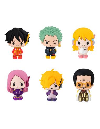 Megahouse One Piece Chokorin Mascot Series Pack de 6 Figuras Egghead Ver. 5 cm
