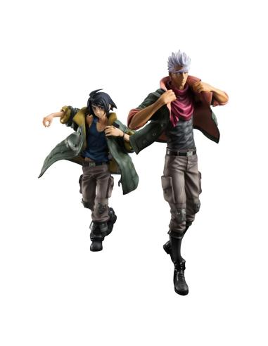 Megahouse Mobile Suit Gundam Iron-Blood Orphans G.E.M. Series Estatua PVC Mikazuki Augus & Orga Itsuka 26 cm
