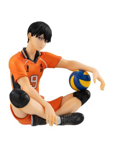 Megahouse Haikyu!! G.E.M. Series Estatua PVC Atsumu Tobio Kageyama Second Uniform Ver. Palm Size 9 cm