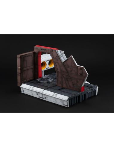 Megahouse Mobile Suit Z Gundam HG Series Diorama PVC Realistic Model Series 1/144 Nahel Argama catapult deck 40th Anniversary Ed