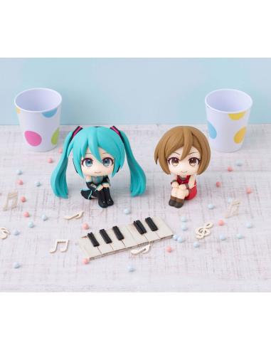 Megahouse Character Vocal Series Estatua PVC Look Up Hatsune Miku & Meiko Set (with gift) 11 cm