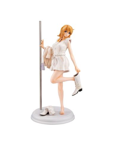 Megahouse Space Battleship Yamato 2202 Estatua PVC 1/8 Yuki Mori Private Private Outfit Re. 20 cm
