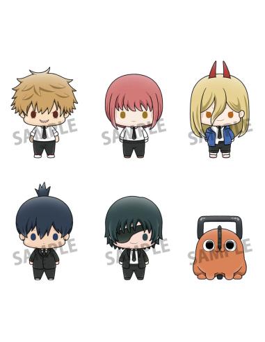 Megahouse Chainsaw Man Chokorin Mascot Series Pack de 6 Figuras 5 cm