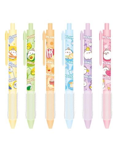 Sakami Merchandise Molang Bolígrafos de gel Premium Expositor (24)