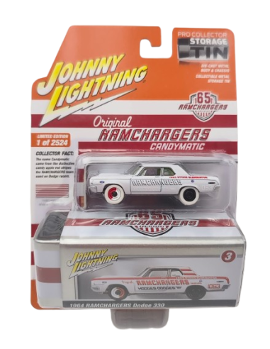 Dodge Ramchargers de 1964 Johnny Lightning, escala 1/64