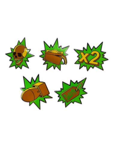 Youtooz Call of Duty Chapas esmaltadas Set Zombies Ver. 2 3 cm (6)