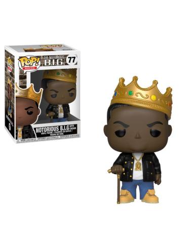 Funko Notorious B.I.G. POP! Rocks Vinyl Figura Notorious B.I.G. with Crown 9 cm