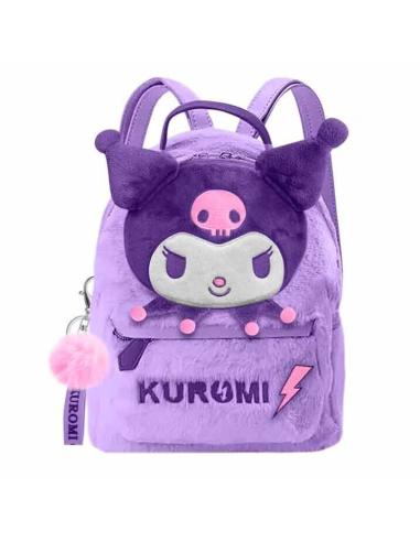 KIDS LICENSING Mochila peluche Kuromi Hello Kitty 32cm