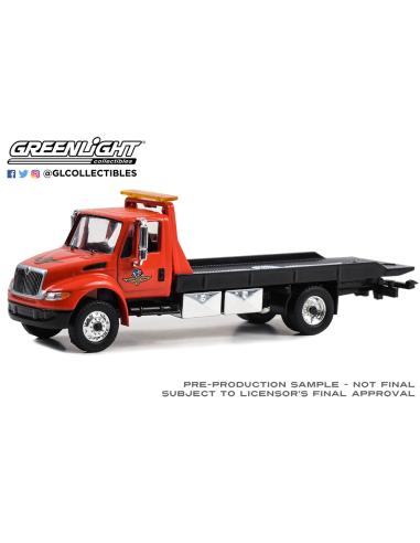 Coche de metal en miniatura International Durastar 4400 - Indianapolis Motor Speedway grua de asistencia Greenlight 30455 escala