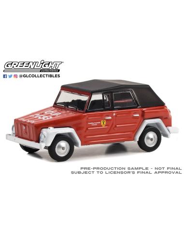 Coche de metal en miniatura Volkswagen Thing (Type 181) "Vee-Dub Series 17" 1969 Greenlight 36080-D escala 1/64