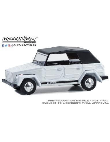 Coche de metal en miniatura Volkswagen Thing - Type 181 Club Vee-Dub Series 18 Greenlight escala 1/64