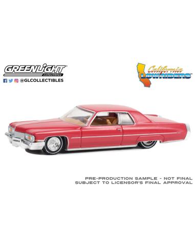 Coche de metal en miniatura Cadillac Coupe deVille California Lowriders Series 3 Greenlight 63040-E escala 1/64