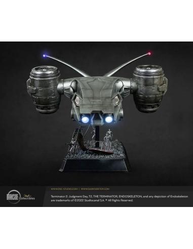 Darkside Collectibles Studio Terminator 2 Judgment Day Réplica Aerial Hunter Killer 30th Anniversary Edition 60 cm
