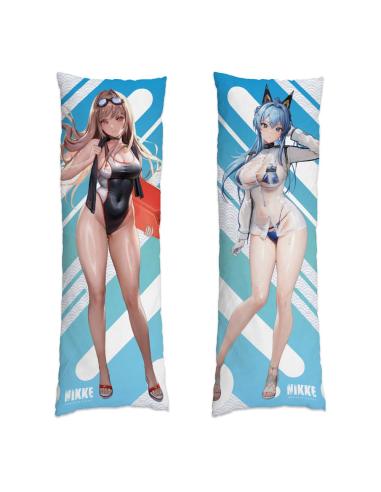 Sakami Merchandise Goddess of Victory: Nikke Dakimakura funda de almohada Rapi & Helm