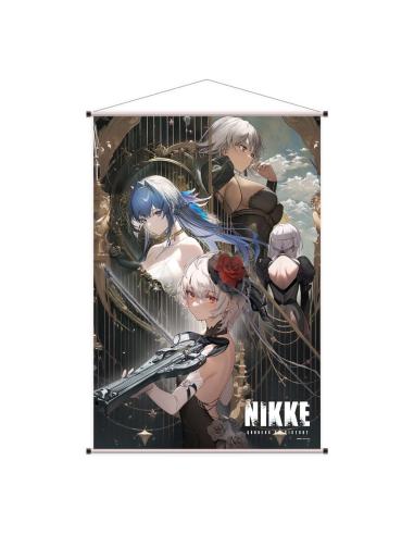 Sakami Merchandise Goddess of Victory: Nikke Póster Tela Sugar, Helm, Julia & Modernia 60 x 90 cm