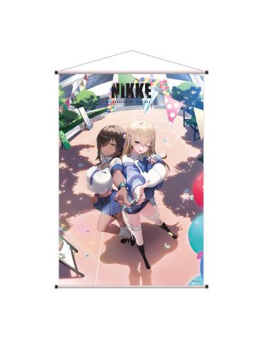 Sakami Merchandise Goddess of Victory: Nikke Póster Tela Naga & Tia 60 x 90 cm