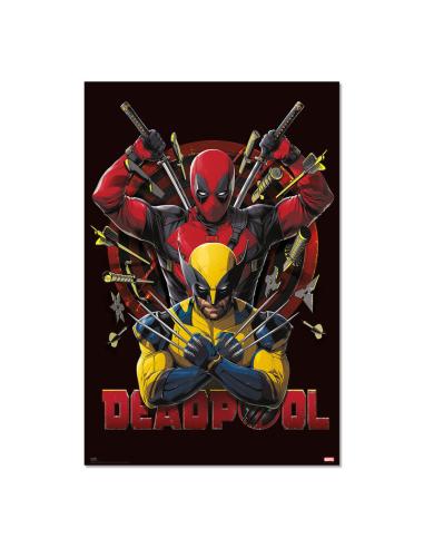 ERIK Poster Deadpool &#38; Lobezno Marvel
