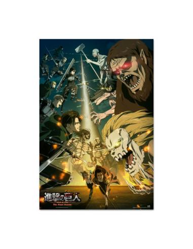 ERIK Poster Paradis vs Marley Attack on Titan