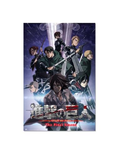 ERIK Poster Temporada Final Attack on Titan