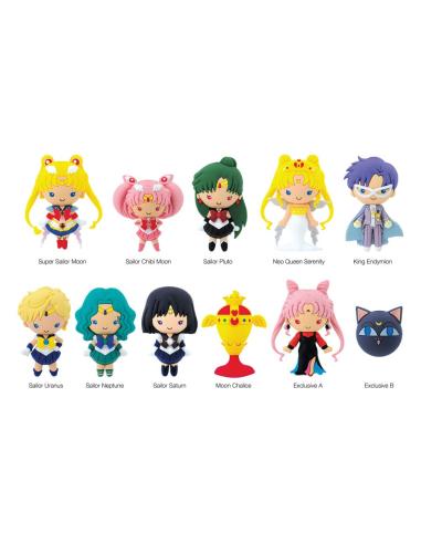 Monogram Int. Sailor Moon Colgantes PVC 3D Series 4 Expositor (24)