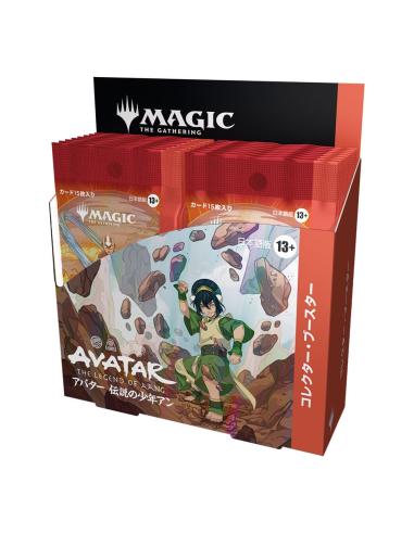 Wizards of the Coast Magic the Gathering Avatar: The Last Airbender Caja de Sobres de coleccionista (12) japonés