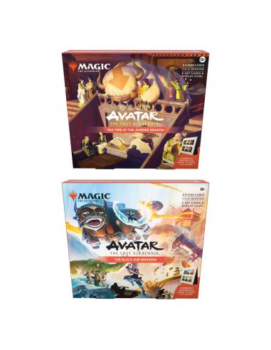Wizards of the Coast Magic the Gathering Avatar: The Last Airbender Cajas de escena (4) inglés