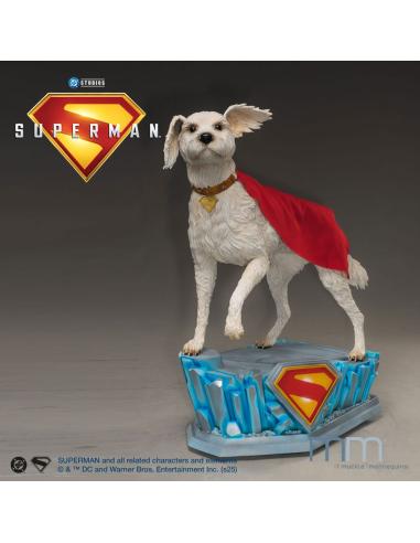 Muckle Mannequins Superman 2025 Estatua tamaño real Krypto 111 cm